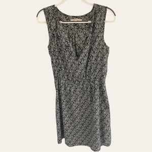Loft Sleeveless Tie Neck Dress - Size M